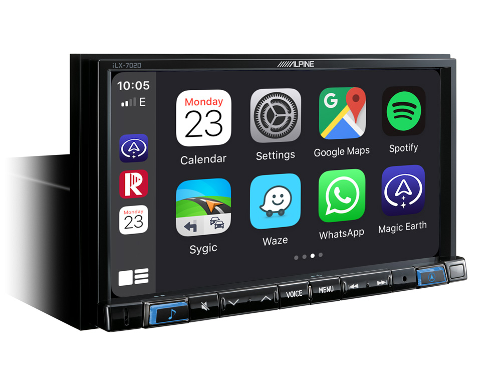Correct interferentie hotel Alpine - iLX-702D 7” Digital Media Station, featuring Apple CarPlay and Android  Auto compatibility