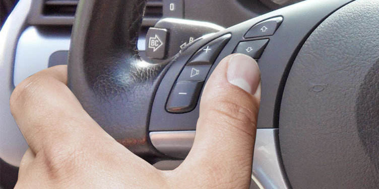 Steering Wheel Control Buttons